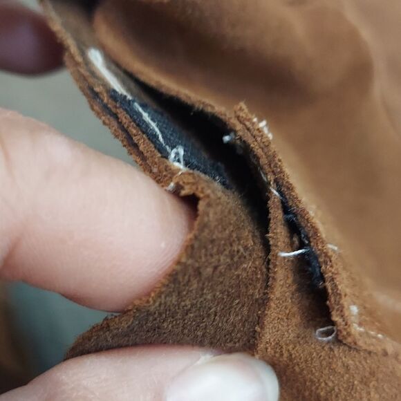 Sundance Catalog Caramel Slouchy Suede Pull-On Ankle Booties Sz 37 - Picture 9 of 10